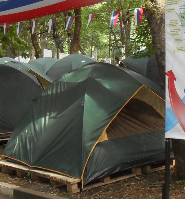 палатки на машуке